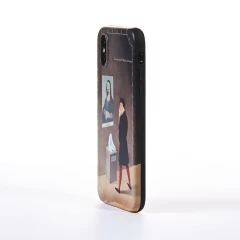 Husa iPhone X/XS Casey Studios The New Mona Lisa - Maro Maro