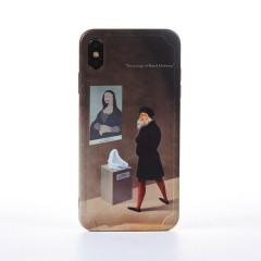 Husa iPhone XS Max Casey Studios The New Mona Lisa - Maro