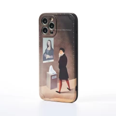 Husa iPhone 12 Pro Max Casey Studios The New Mona Lisa - Maro Maro