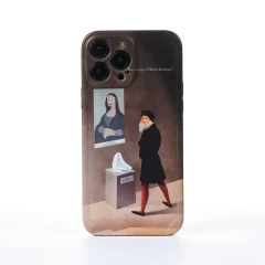 Husa iPhone 13 Pro Max Casey Studios The New Mona Lisa - Maro Maro
