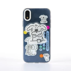 Husa iPhone XR Casey Studios Hold My Pet - Bear Dog 