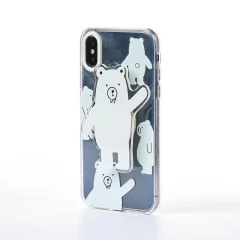 Husa iPhone X/XS Casey Studios Hold My Pet - Bear Bear