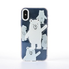 Husa iPhone X/XS Casey Studios Hold My Pet - Bear