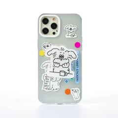 Husa iPhone 12/12 Pro Casey Studios Hold My Pet - Bear Dog 