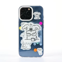 Husa iPhone 13 Pro Casey Studios Hold My Pet - Bear Dog 