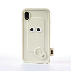 Husa iPhone XR Casey Studios All eyez on you - Alb