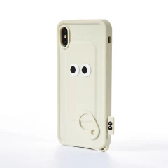 Husa iPhone XS Max Casey Studios All eyez on you - Alb Alb