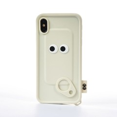 Husa iPhone XS Max Casey Studios All eyez on you - Alb