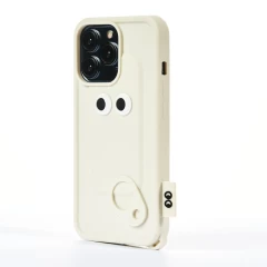 Husa iPhone 12/12 Pro Casey Studios All eyez on you - Alb Alb