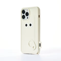 Husa iPhone 12 Pro Max Casey Studios All eyez on you - Alb Alb
