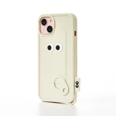 Husa iPhone 13 Casey Studios All eyez on you - Alb Alb