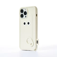 Husa iPhone 13 Pro Casey Studios All eyez on you - Alb Alb