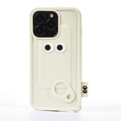 Husa iPhone 13 Pro Casey Studios All eyez on you - Alb