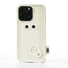 Husa iPhone 13 Pro Casey Studios All eyez on you - Alb Alb