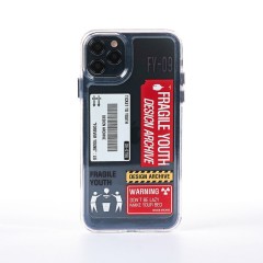 Husa iPhone 11 Pro Max Casey Studios Checked in - Clear