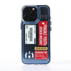 Husa iPhone 13 Pro Casey Studios Checked in - Clear Clear