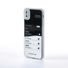 Husa iPhone XS Max Casey Studios Wake Up Call - Metallic Metallic