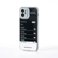 Husa iPhone 12 Casey Studios Wake Up Call - Metallic Metallic