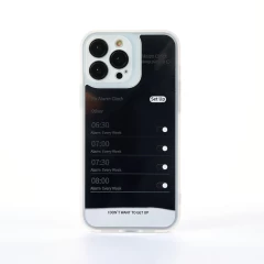 Husa iPhone 13 Pro Max Casey Studios Wake Up Call - Metallic Metallic