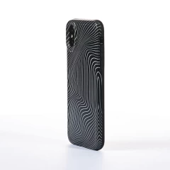 Husa iPhone X/XS Casey Studios Glazed - Gri Gri