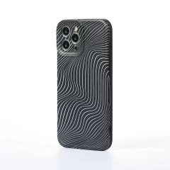 Husa iPhone 12 Pro Max Casey Studios Glazed - Gri Gri