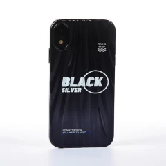 Husa iPhone XR Casey Studios Black Silver - Negru Negru