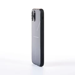 Husa iPhone 11 Casey Studios Metalines - Negru Negru