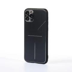Husa iPhone 11 Pro Casey Studios Metalines - Negru Negru