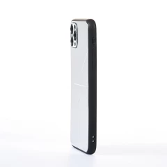 Husa iPhone 11 Pro Max Casey Studios Metalines - Silver Silver