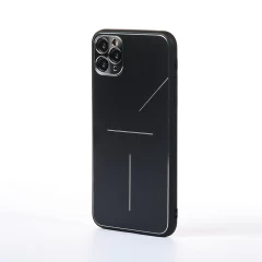 Husa iPhone 11 Pro Max Casey Studios Metalines - Negru