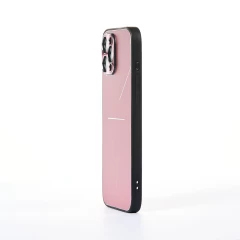 Husa iPhone 12 Pro Max Casey Studios Metalines - Roz Roz