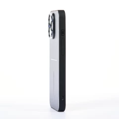 Husa iPhone 13 Pro Casey Studios Metalines - Albastru Albastru