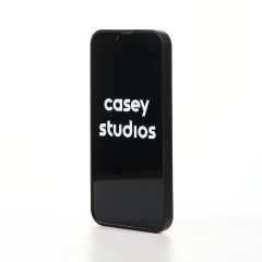 Husa iPhone 13 Casey Studios Metalines - Negru