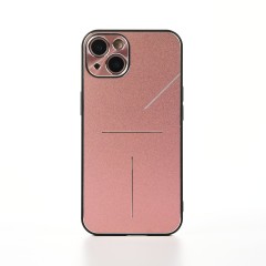 Husa iPhone 13 Casey Studios Metalines - Roz