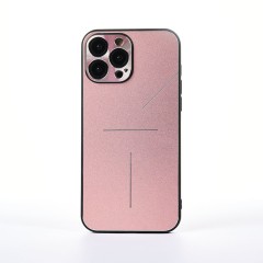 Husa iPhone 13 Pro Max Casey Studios Metalines - Roz