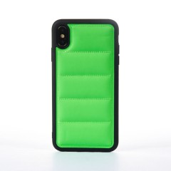 Husa iPhone XS Max Casey Studios 5 Puff - Verde