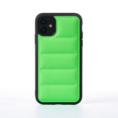 Husa iPhone 11 Casey Studios 5 Puff - Verde