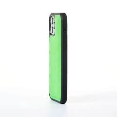 Husa iPhone 12/12 Pro Casey Studios 5 Puff - Verde Verde