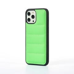 Husa iPhone 12 Pro Max Casey Studios 5 Puff - Verde Verde