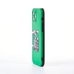 Husa iPhone 12 Pro Casey Studios Ready? Action! - Verde Verde