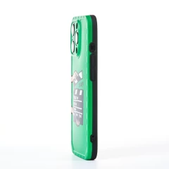 Husa iPhone 13 Pro Casey Studios Ready? Action! - Verde Verde