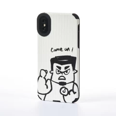 Husa iPhone X/XS Casey Studios Family Feud - Man Man