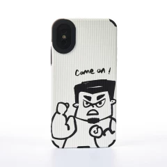 Husa iPhone X/XS Casey Studios Family Feud - Man Man