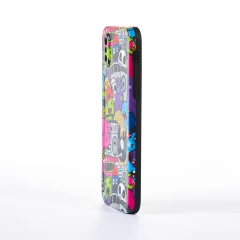 Husa iPhone X/XS Casey Studios Cartoon Monster - Multicolor Multicolor