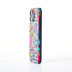 Husa iPhone 12 Pro Max Casey Studios Cartoon Monster - Multicolor Multicolor