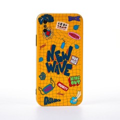 Husa iPhone X/XS Casey Studios Cartoon - Multicolor
