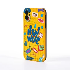 Husa iPhone 11 Casey Studios Cartoon - Multicolor Multicolor