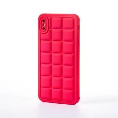 Husa iPhone XS Max Casey Studios Squared Up - Negru Negru