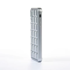 Husa iPhone XS Max Casey Studios Squared Up - Silver Silver