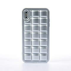 Husa iPhone XS Max Casey Studios Squared Up - Negru